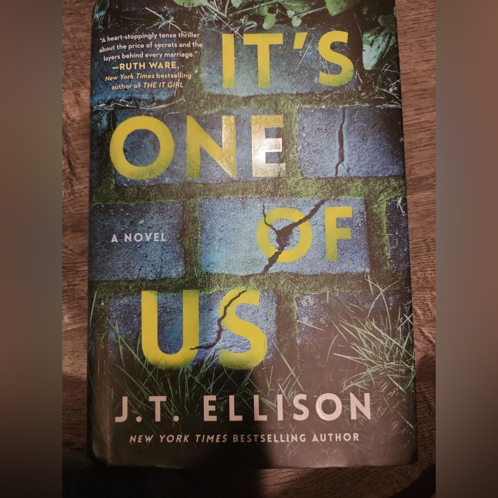 It’s one of us J.T. Ellison